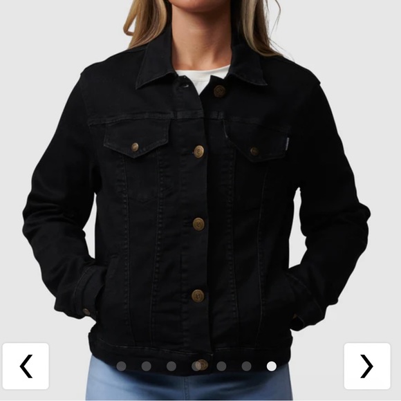 Brand New with tags Born Primitive black jean jacket. - Picture 3 of 5